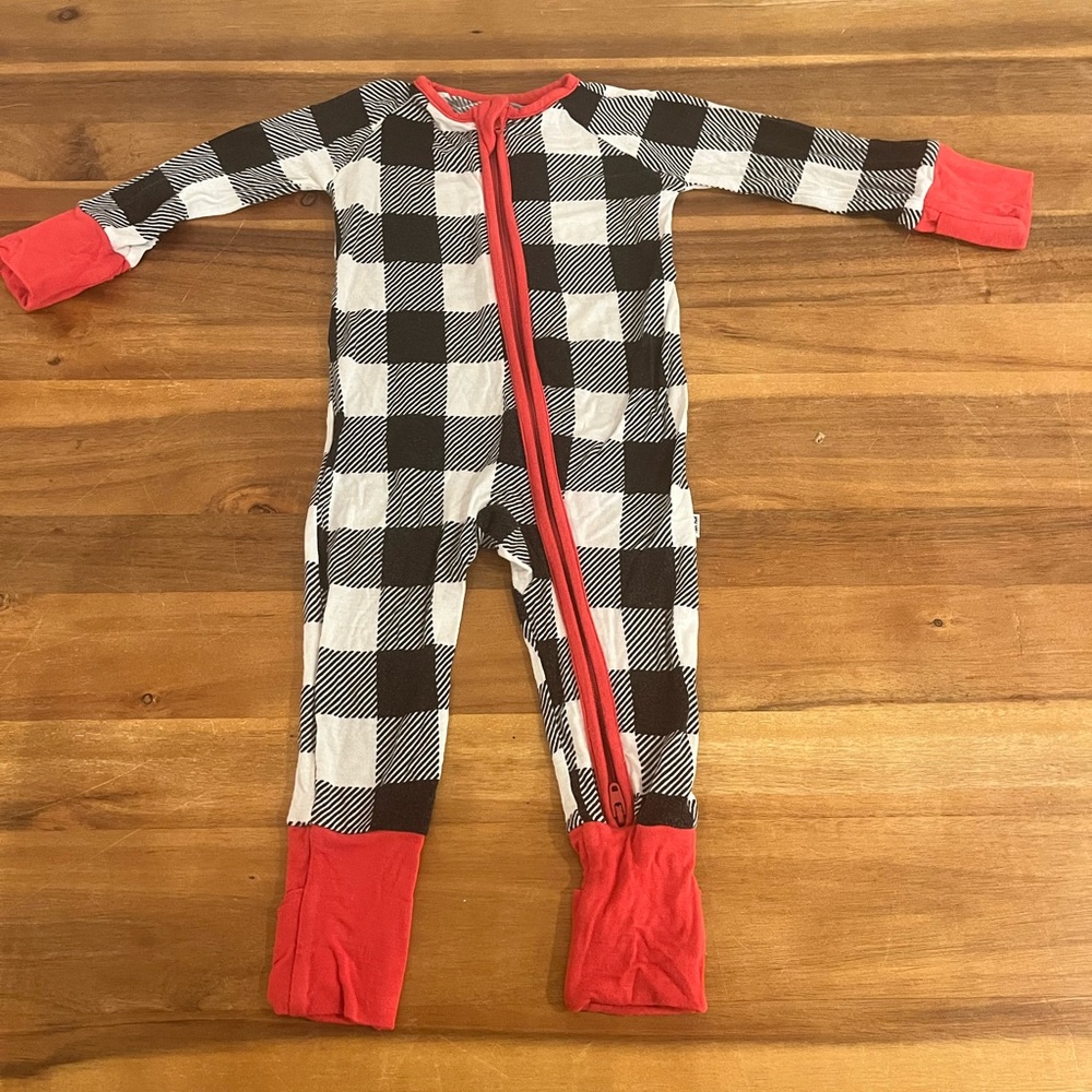 Little Sleepies Plaid 0-3 months